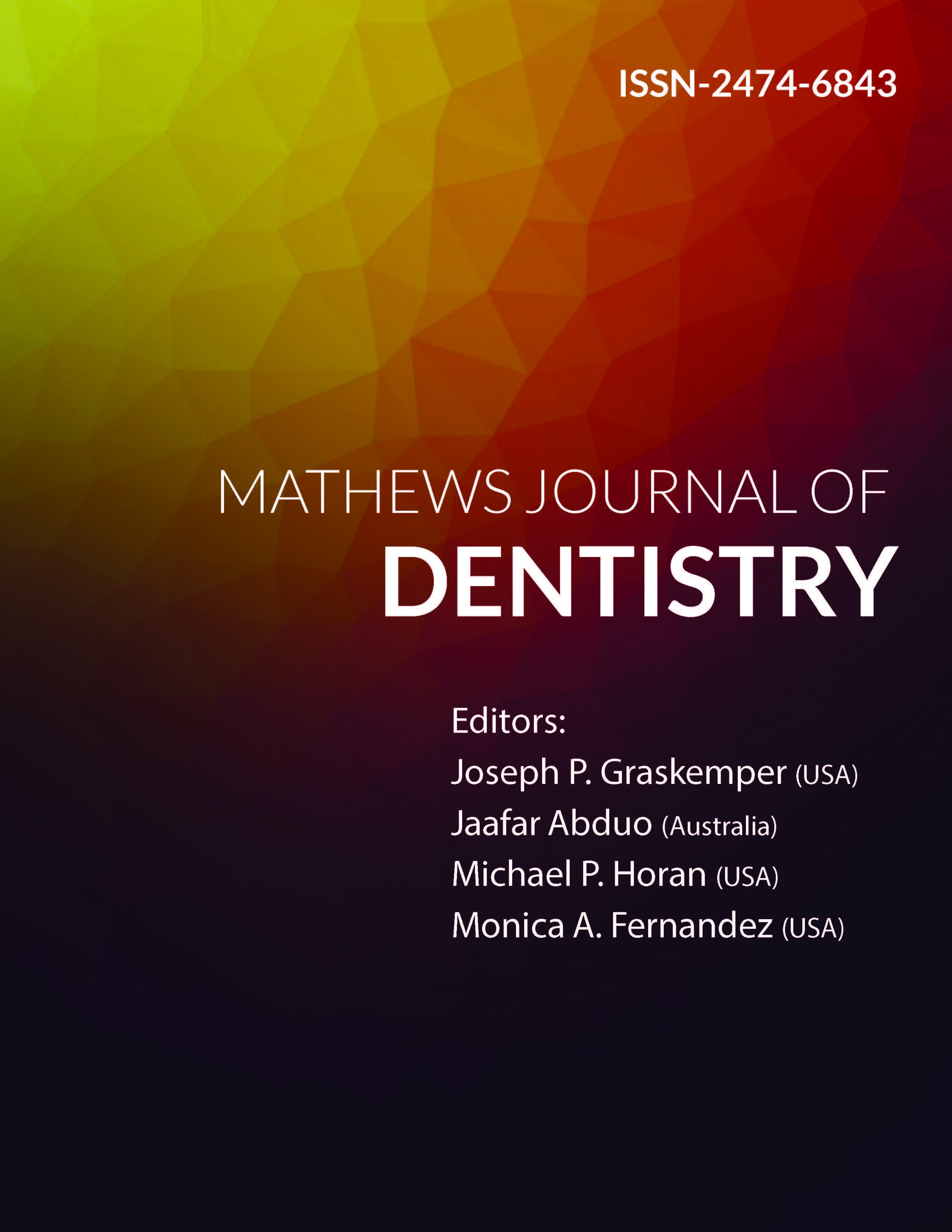 Mathews Journal of Dentistry