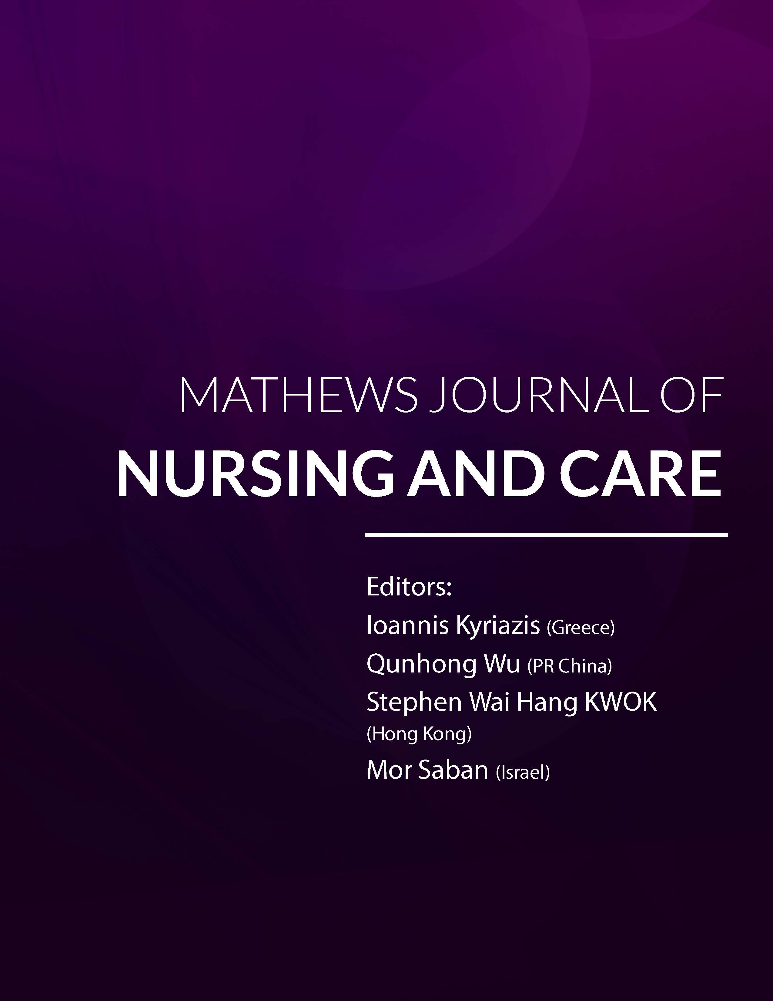 Mathews Journal of Nursing and Health Care