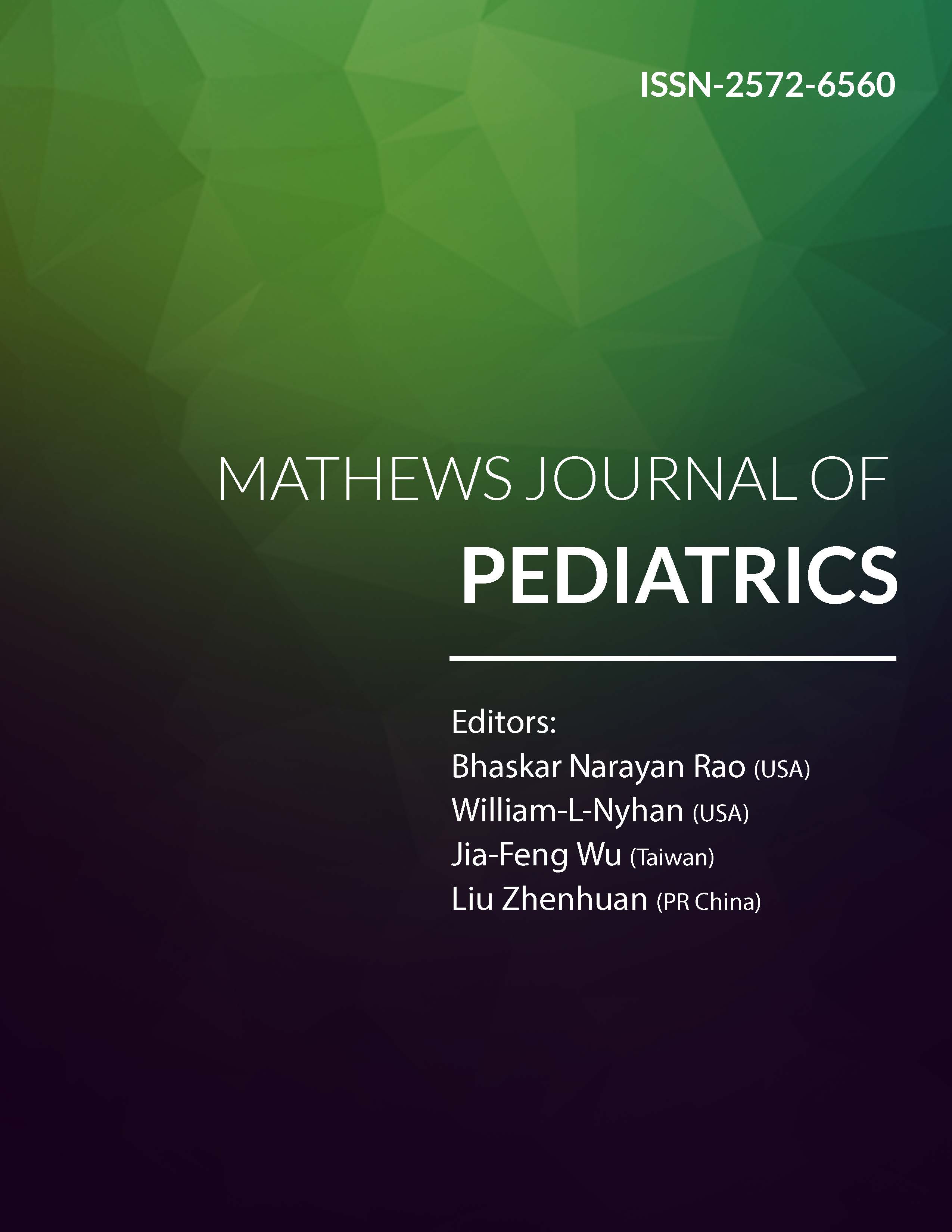 Mathews Journal of Pediatrics
