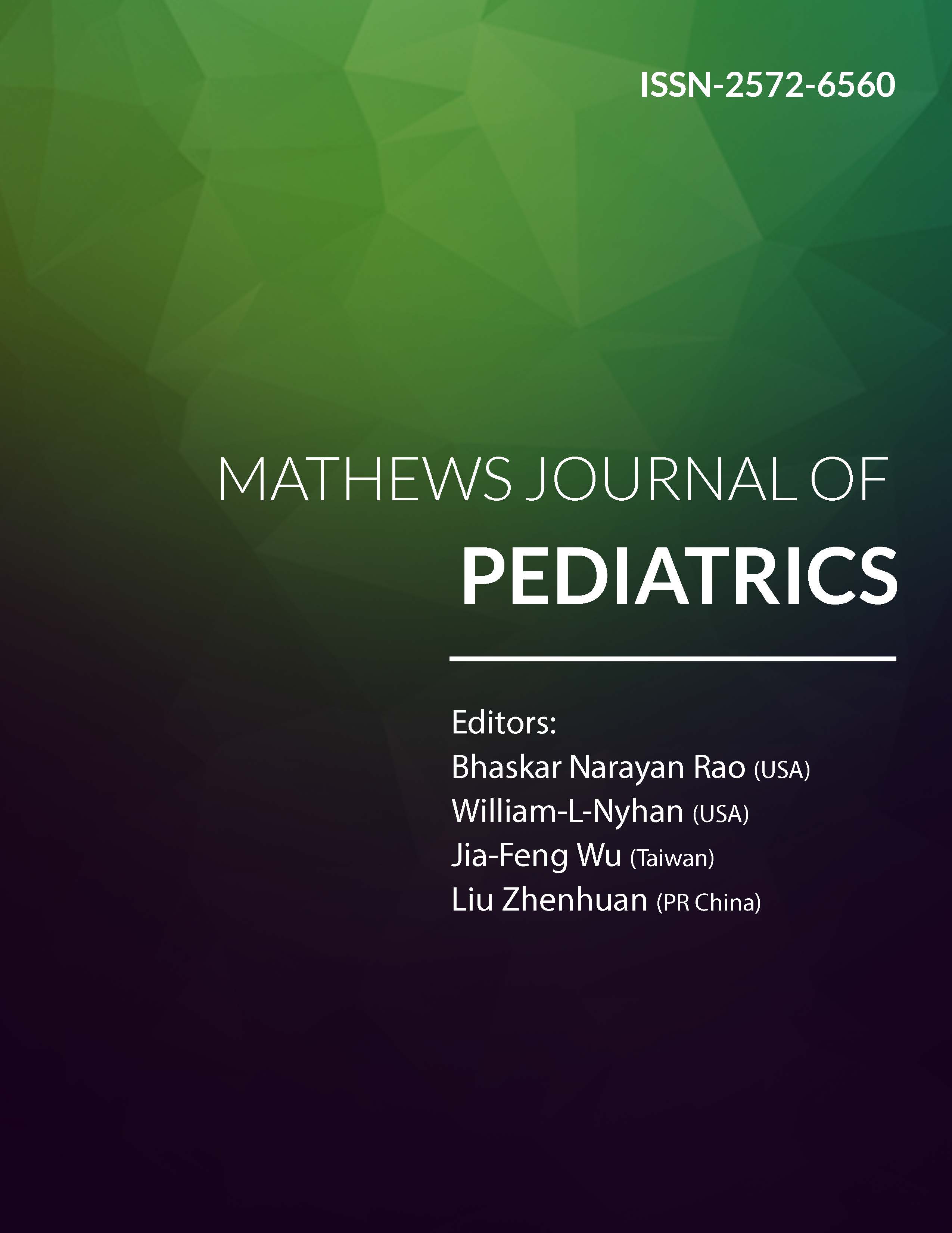 Mathews Journal Of Pediatrics